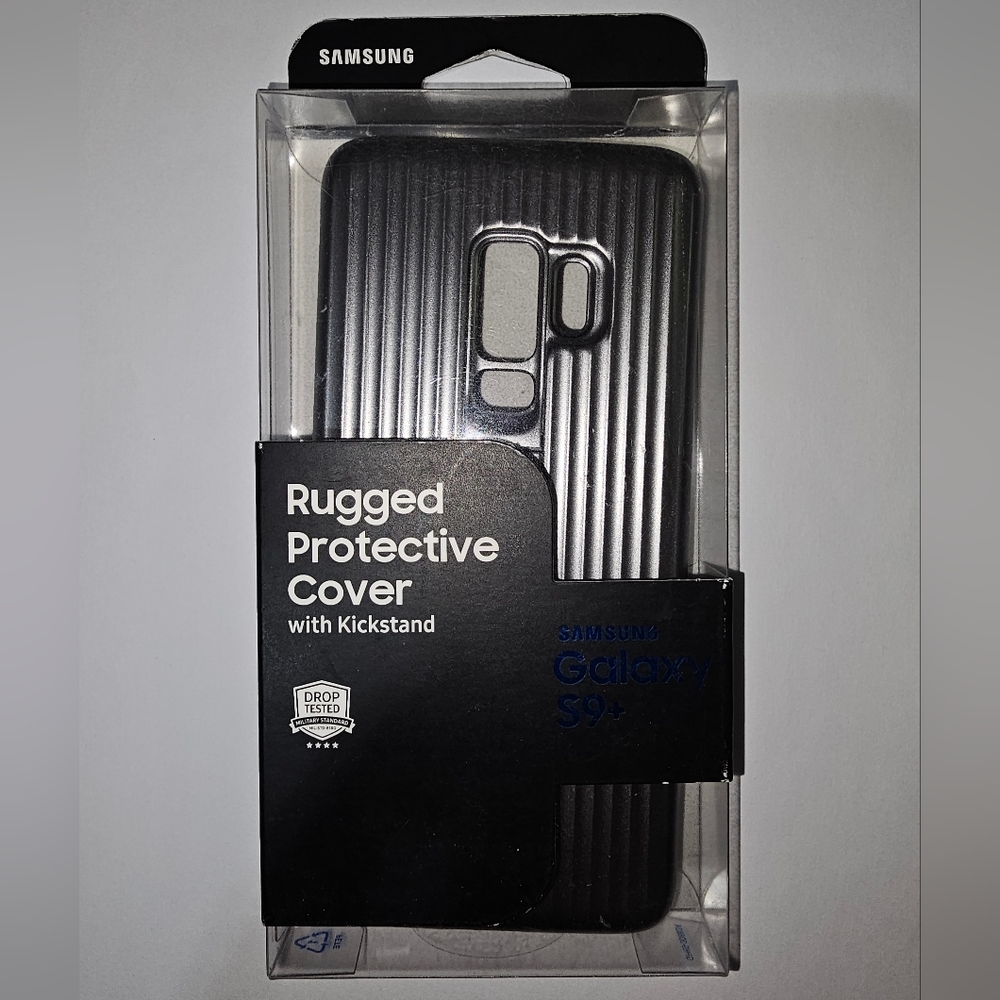 Samsung Rugged Protective Cover w/ Kickstand for Samsung Galaxy S9+ - Gray